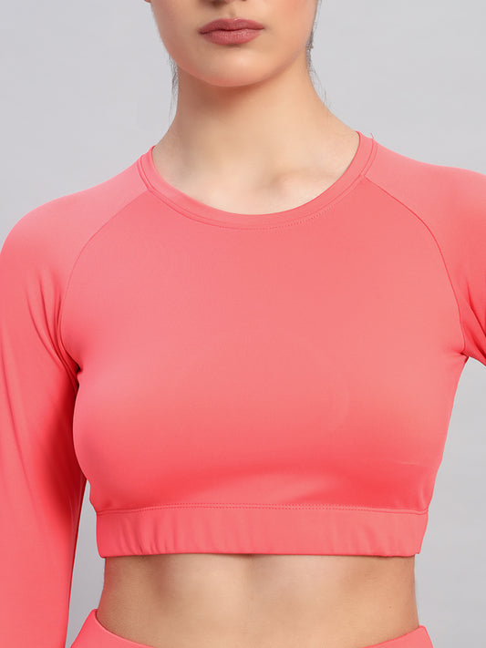 Neon Attack Crop Top
