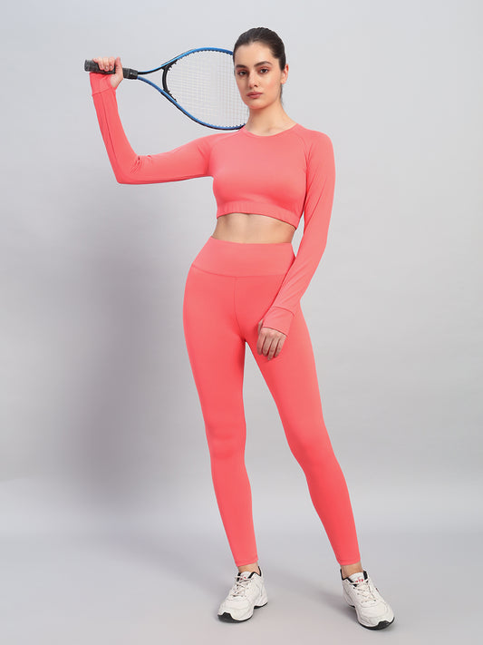 Neon Attack Crop Top