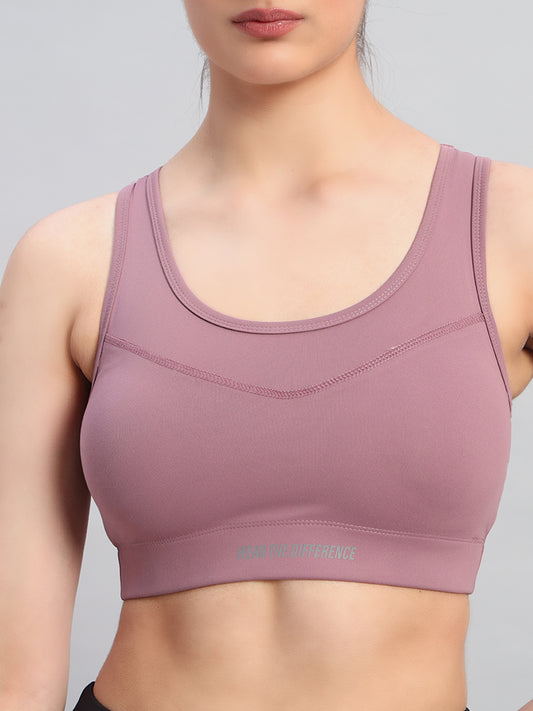 Notchflex Mauve Mist Sports Bra