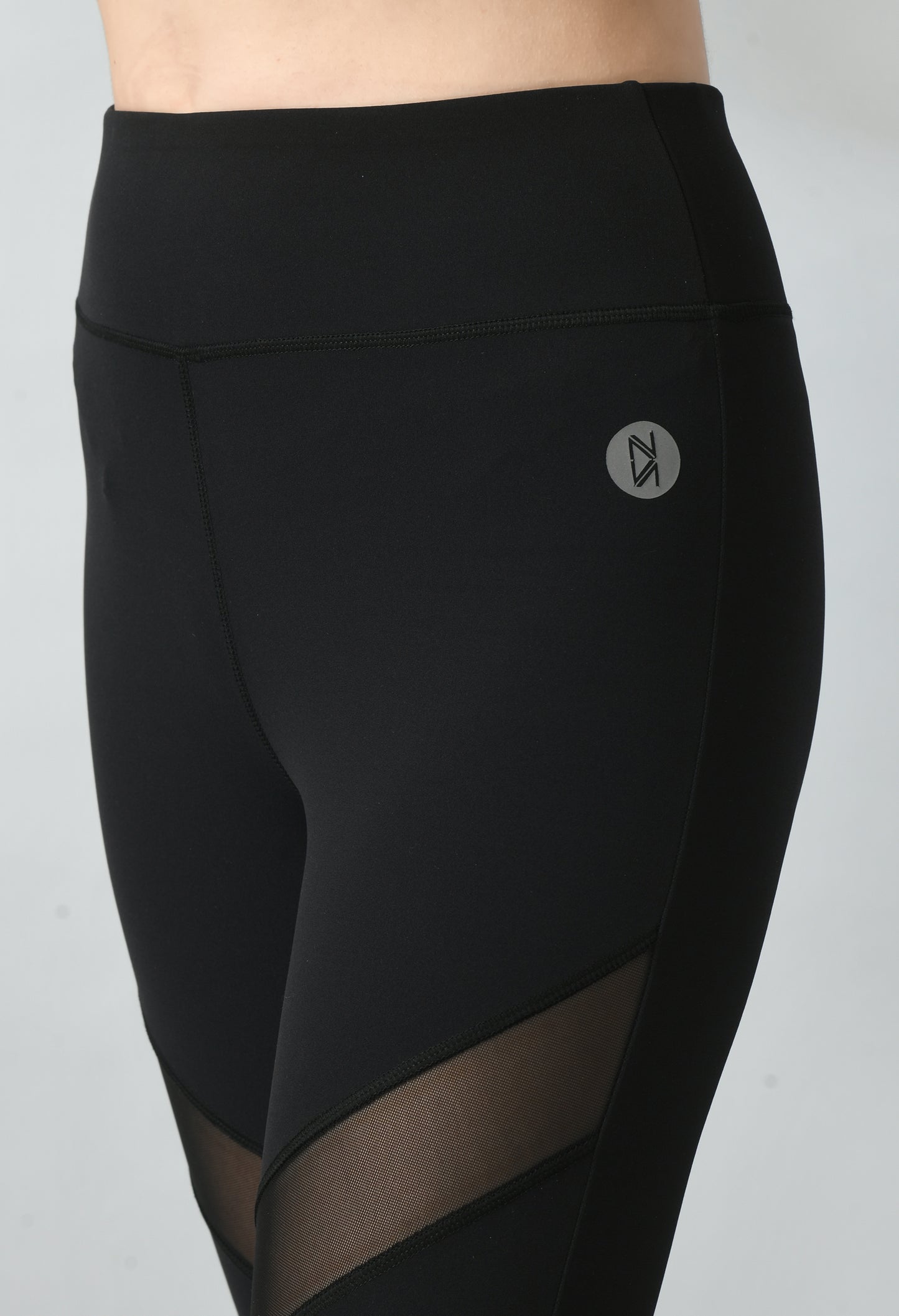 NotchFlex PowerPuff High Waist Leggings - Black