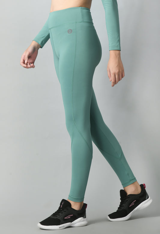 NotchFlex High Waist Leggings - Seafoam Green