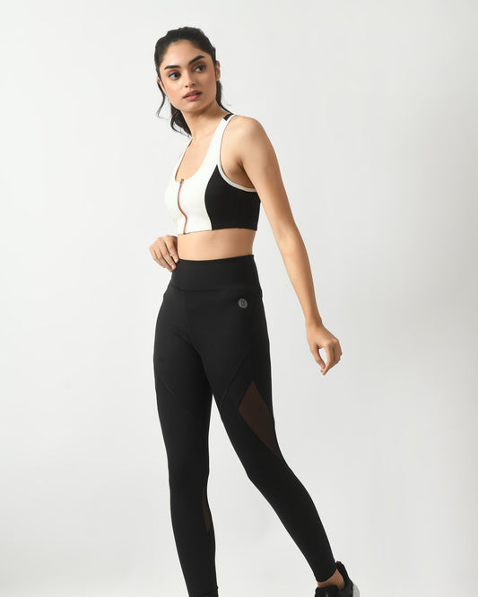 Midnight Snow Zip-up Co-ord Set