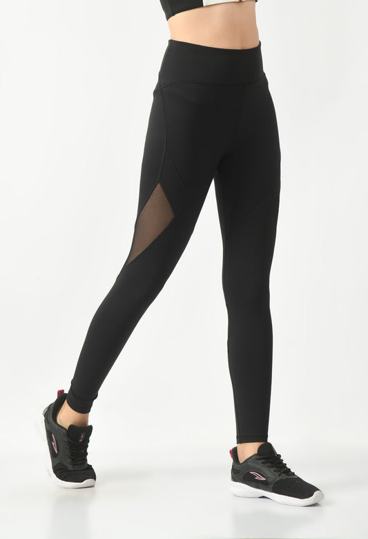 NotchFlex Mesh Cut Detail Leggings