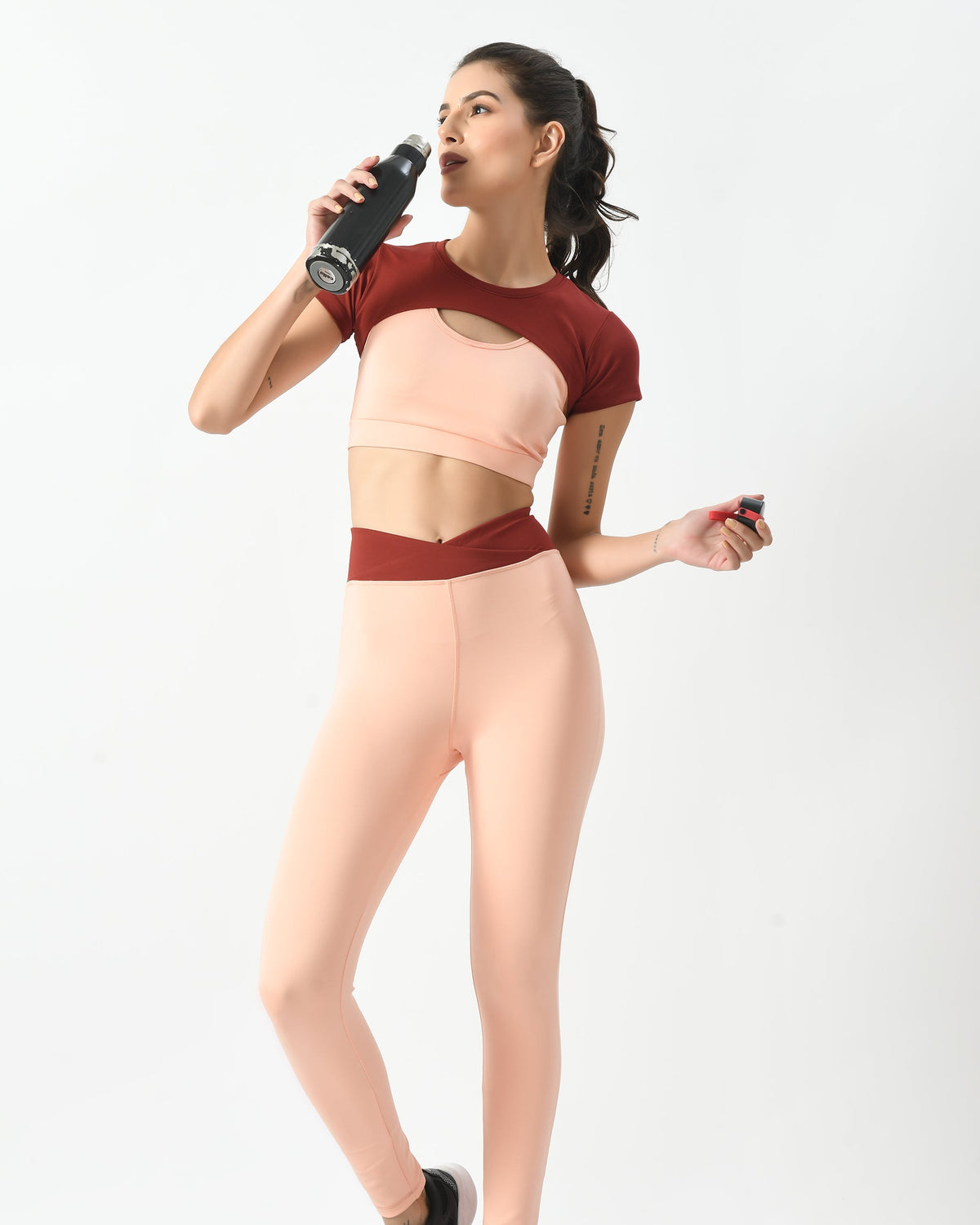 Dynamic Trio Crisscross Co-ord Set-Dynamic Trio Crisscross Co-ord Set