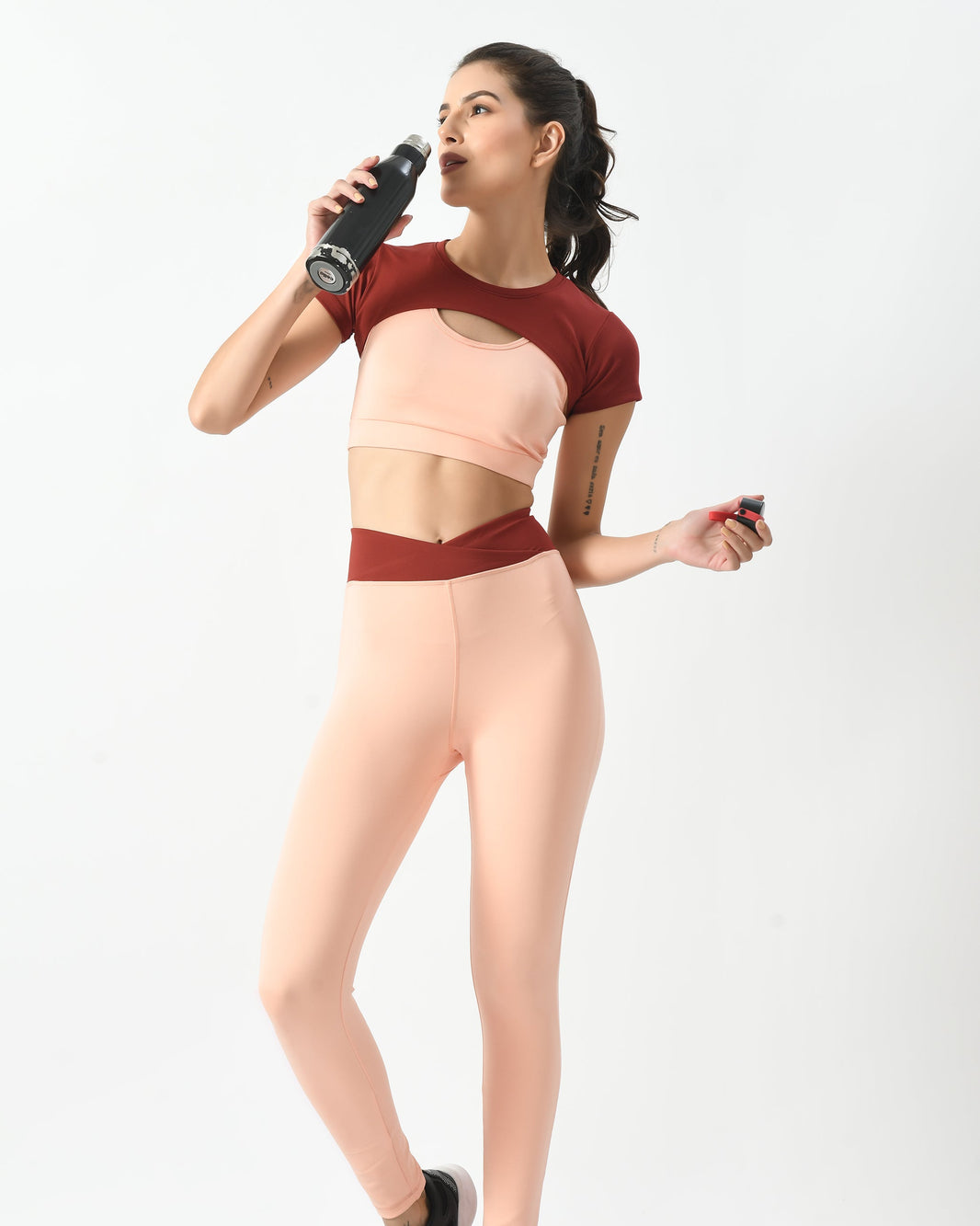 Dynamic Trio Crisscross Co-ord Set-Dynamic Trio Crisscross Co-ord Set